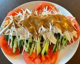 鶏ささみの棒棒鶏（バンバンジー）作り方11写真