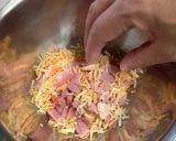 食べやすさ抜群！ハムチーズトースト作り方2写真