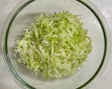 カレー風味のキャベ玉焼き作り方3写真