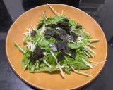 ホタテと水菜の旨みサラダ作り方4写真