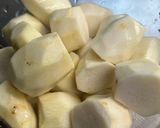 里芋と鶏そぼろの煮もの＊とろみ仕立て作り方1写真