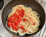 ✨ナスとソーセージのトマトパスタ作り方6写真