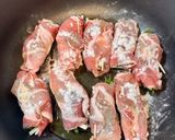 ごはんが進む！豚ロースの梅しそチーズ巻き作り方3写真