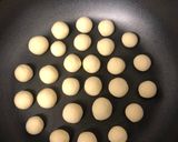 フライパンで、簡単たまごボーロ。作り方3写真