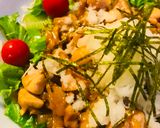 鶏肉のあまから炒めの大根おろしがけ作り方4写真