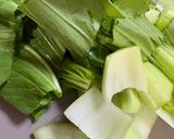 もやしと青梗菜の香味炒め作り方1写真
