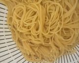 ピリッと辛いボンゴレパスタ😋作り方5写真