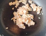 鶏ミンチのセロリ香味混ぜごはん作り方1写真
