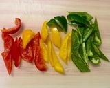 厚揚げと彩り野菜のミートボール餡かけ作り方3写真