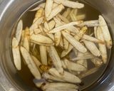 俺流！蒟蒻きんぴらごぼう作り方1写真