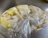 大根の皮のはちみつ梅酢漬け作り方2写真