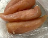レンジで塩こうじとあま酒の味つけささみ作り方1写真