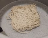 納豆キムチ沢庵蕎麦作り方1写真