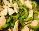 鶏肉の玉子ゴーヤーチャンプルー作り方3写真