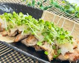 鶏肉ソテーのたっぷり雪見おろしポン酢作り方7写真