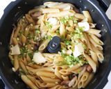 【Bistro和風ペンネ（めんつゆ）】作り方3写真