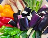 夏野菜のさっぱり揚げ浸し作り方1写真