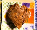 グラタン皿(^ω^*))💕ココアケーキ❓作り方15写真