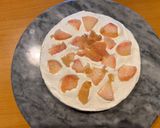 桃のデコレーションケーキ作り方23写真