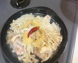 簡単！きのこ参鶏湯🐤作り方4写真