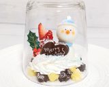 スノードームみたいな簡単クリスマスケーキ作り方6写真