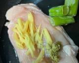 ネギ塩ダレが決めてのチキンライス♬作り方3写真
