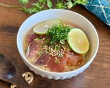 【大分県】かぼす香るりゅうきゅう茶漬け作り方5写真