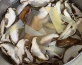 タケノコと半干し椎茸のお味噌汁♪作り方2写真