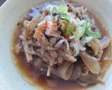 簡単！牛こま切れのキノコ煮〜すき焼き風！作り方5写真
