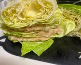 炊飯器でキャベツと鶏ひき肉のミルフィーユ作り方3写真
