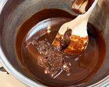 スイートチョコとグランマルニエの生チョコ作り方5写真