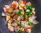 揚げない酢豚。作り方6写真