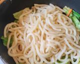 秋刀魚の焼きうどん作り方10写真