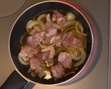卵2個でほどよく半熟親子丼作り方5写真