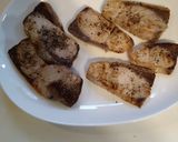簡単！ブリの刺身で塩胡椒焼き作り方7写真