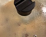 セロリとアボカドのよもぎ団子味のスープ作り方3写真