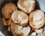 肉厚どんこの含め煮（ご馳走仕立て）作り方3写真