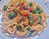 ༺コク旨🧡クリ〜ミィ焼きそば麺༻パスタ風作り方6写真