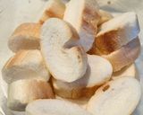 おあげ de ぎゅっとお麩プディング作り方1写真