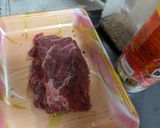 湯せんで手軽にローストビーフ作り方2写真