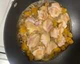 青梅の種応用編『梅の照り焼きチキン』作り方5写真