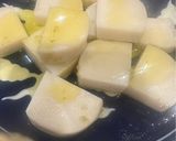 もって菊とかまぼこのサラダ作り方4写真