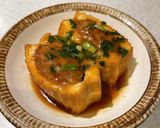 厚揚げの肉詰め作り方4写真