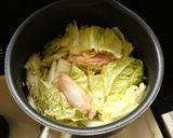 手羽中と白菜のさっぱり煮作り方3写真