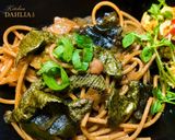 【野菜たっぷり✨】脱マンネリ🧈バター醤油パスタ🍝作り方7写真