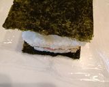 お弁当箱にぴったり！四角目玉焼きおにぎり作り方6写真