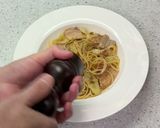 豚バラと長ねぎのねぎ塩パスタ♪作り方5写真