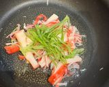 5分で！カニかま天津飯作り方3写真
