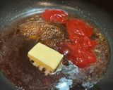 炙りチーズ＆赤ワインソース極厚ハンバーグ作り方6写真
