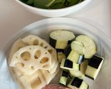 カリカリベーコンと秋野菜のホットサラダ！作り方1写真